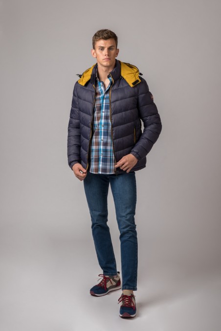 CAZADORA HOMBRE OSLO AZUL MARINO