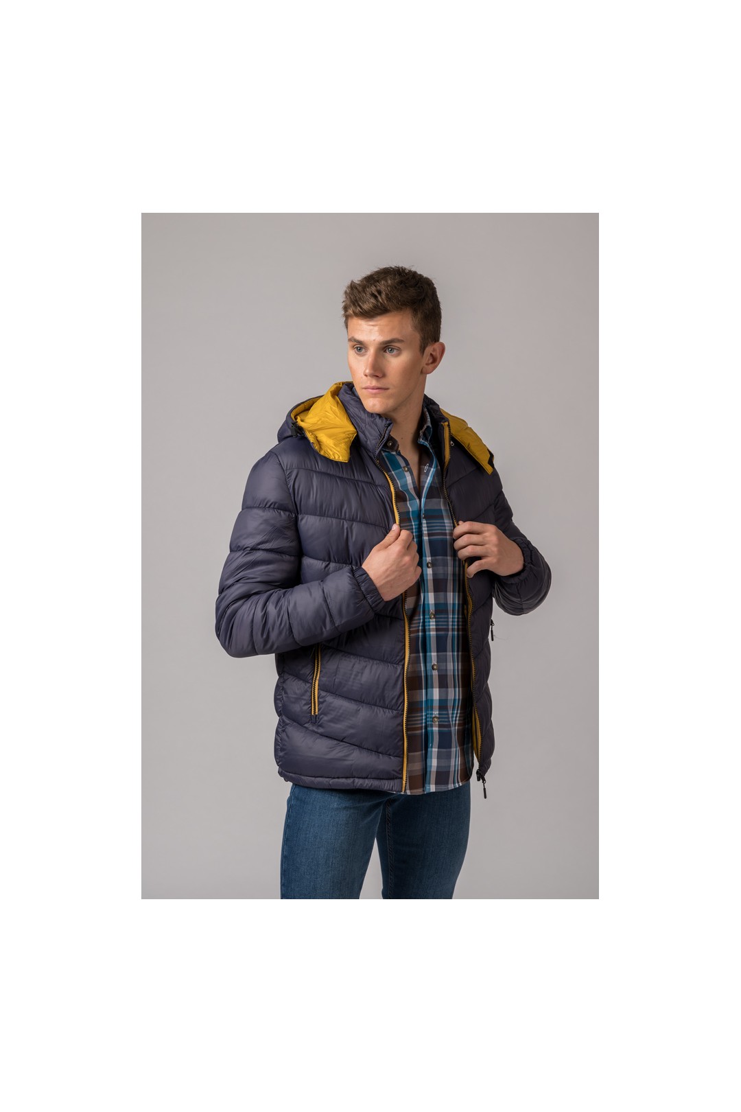 CAZADORA HOMBRE OSLO AZUL MARINO