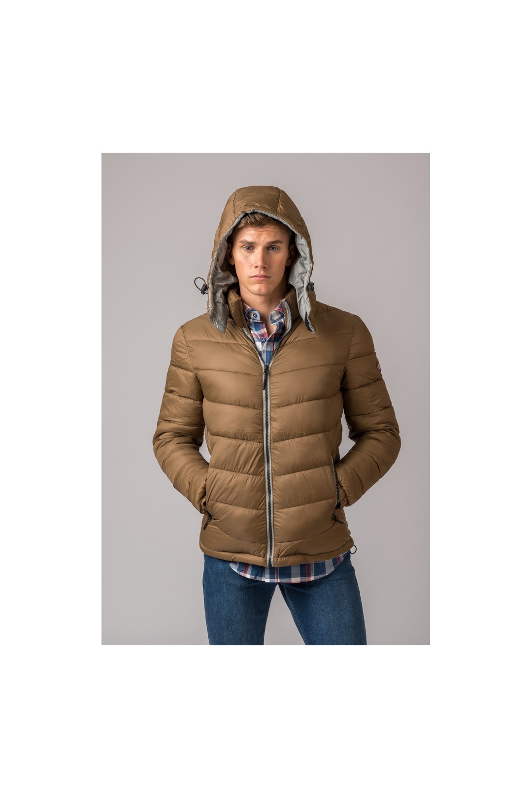 CAZADORA HOMBRE OSLO CAMEL