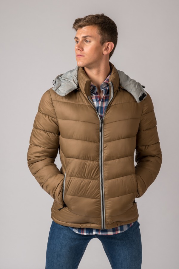 CAZADORA HOMBRE OSLO CAMEL