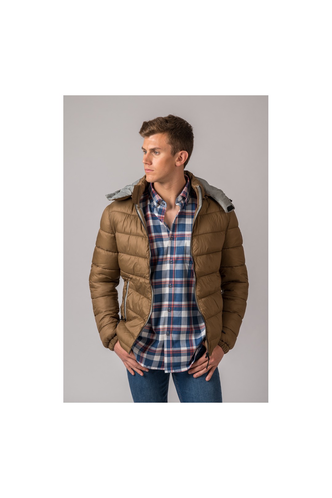 CAZADORA HOMBRE OSLO CAMEL