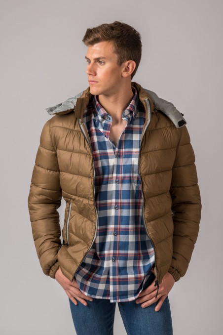 CAZADORA HOMBRE OSLO CAMEL