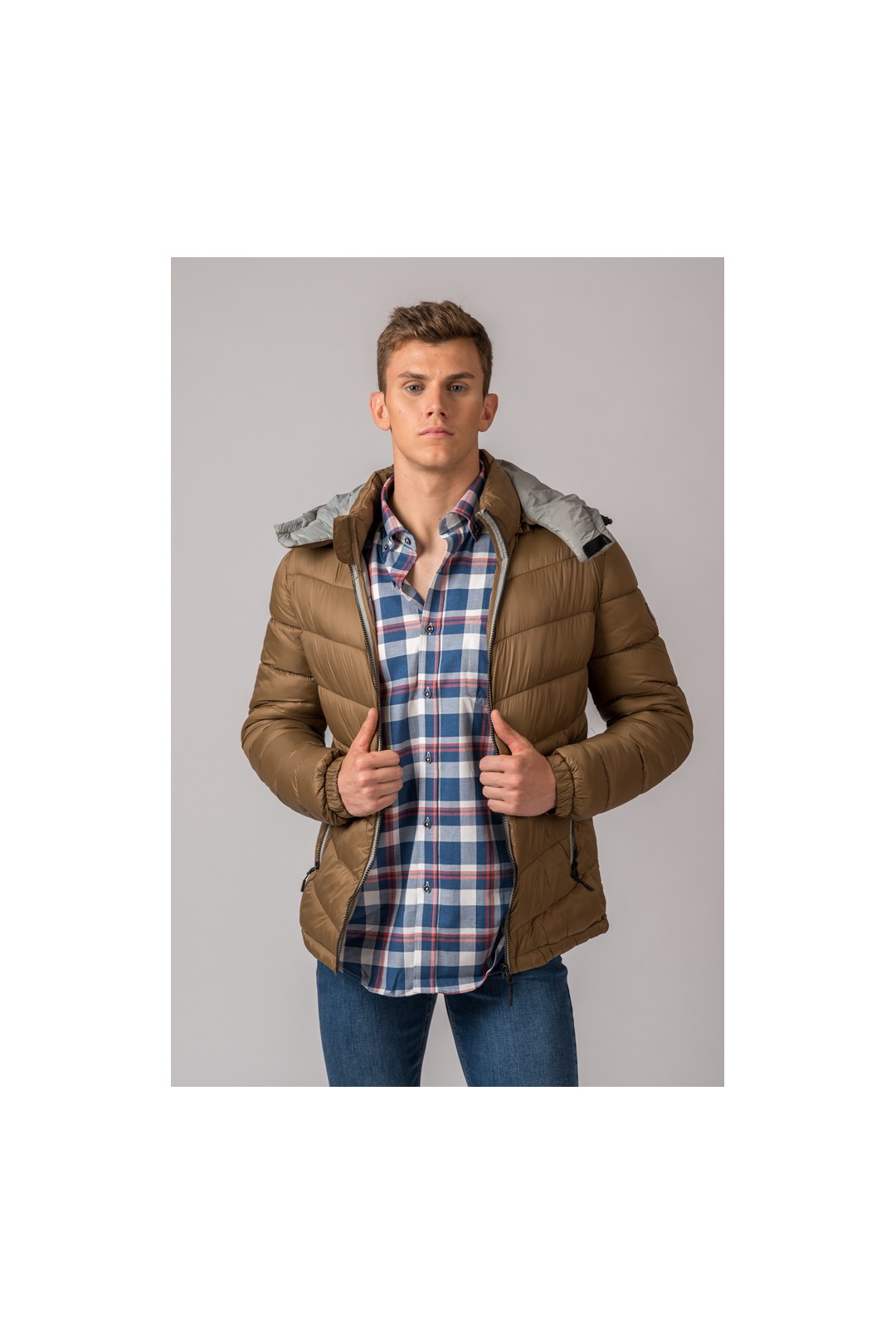 CAZADORA HOMBRE OSLO CAMEL