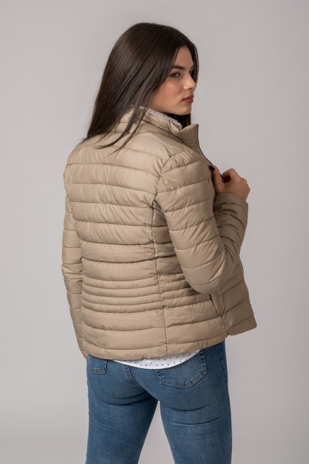 VICTORIA VESTE BEIGE POUR FEMME