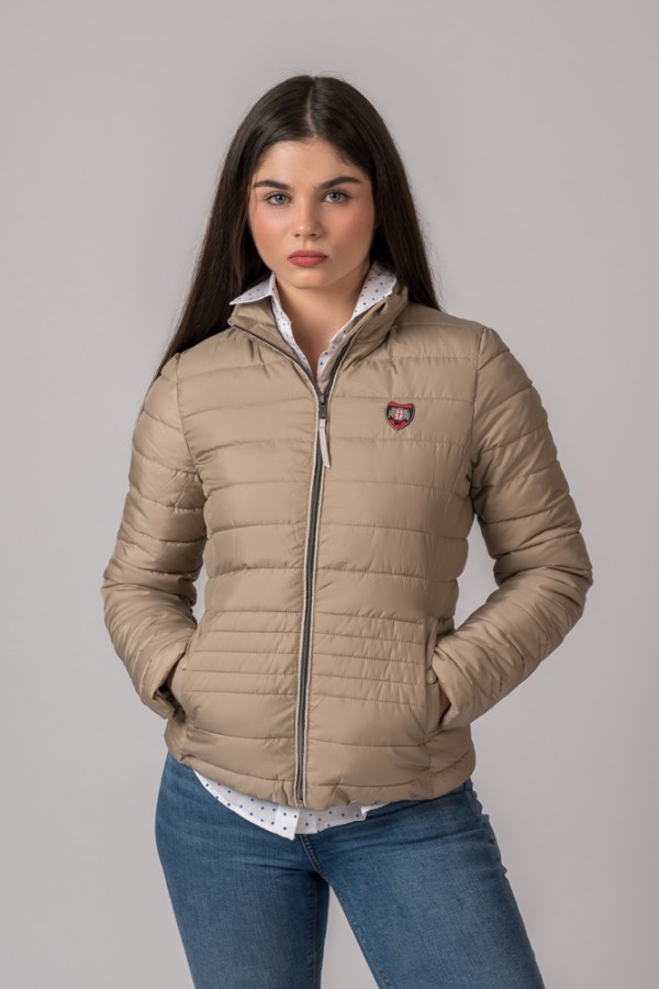 CAZADORA MUJER VICTORIA BEIGE 2
