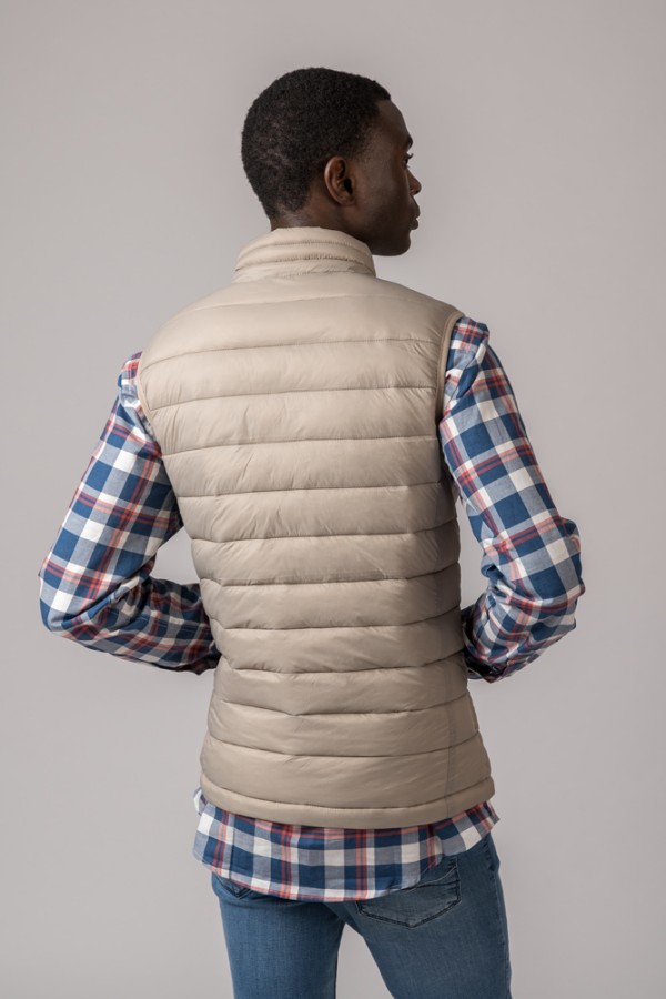 CHALECO DE HOMBRE LUGO BEIGE 2