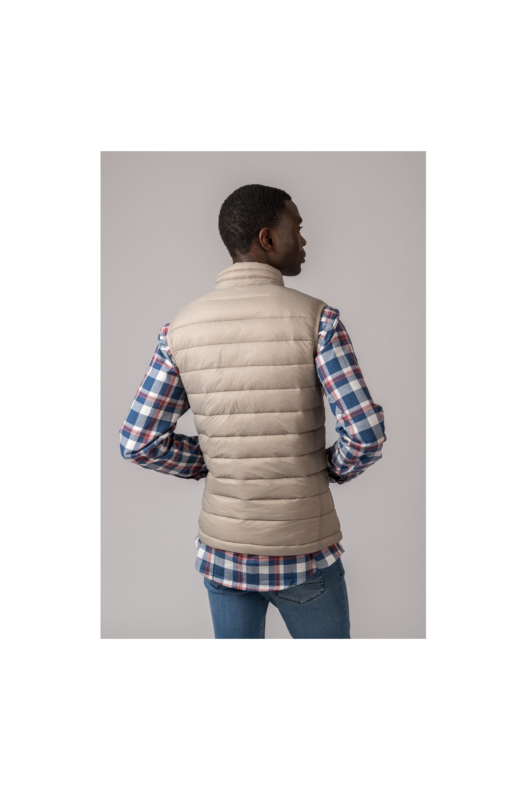 CHALECO DE HOMBRE LUGO BEIGE