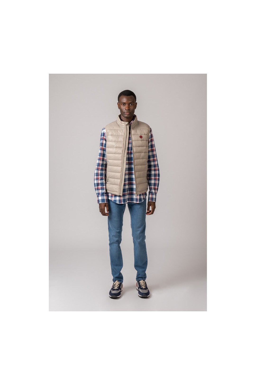 CHALECO DE HOMBRE LUGO BEIGE