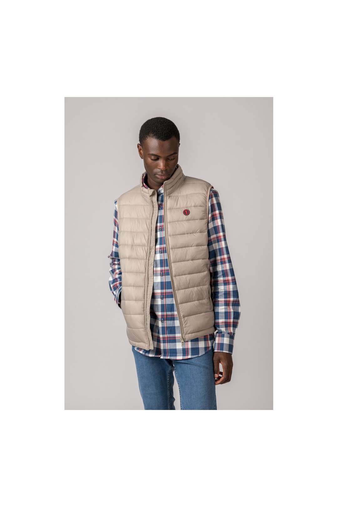 CHALECO DE HOMBRE LUGO BEIGE