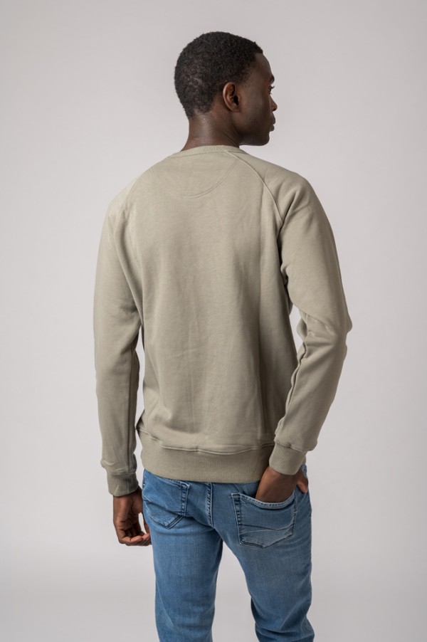 SUDADERA FELPA BC VERDE OLIVA 2
