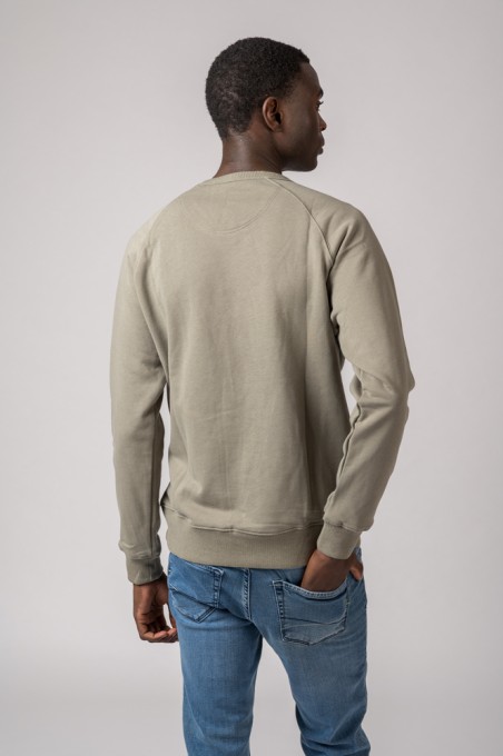 SUDADERA FELPA BC VERDE OLIVA