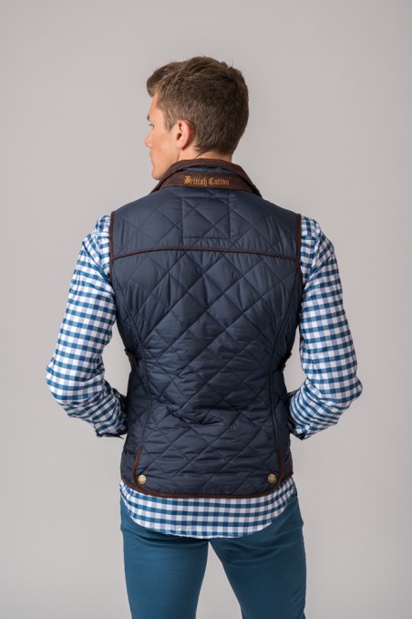 CHALECO HOMBRE OPORTO AZUL MARINO