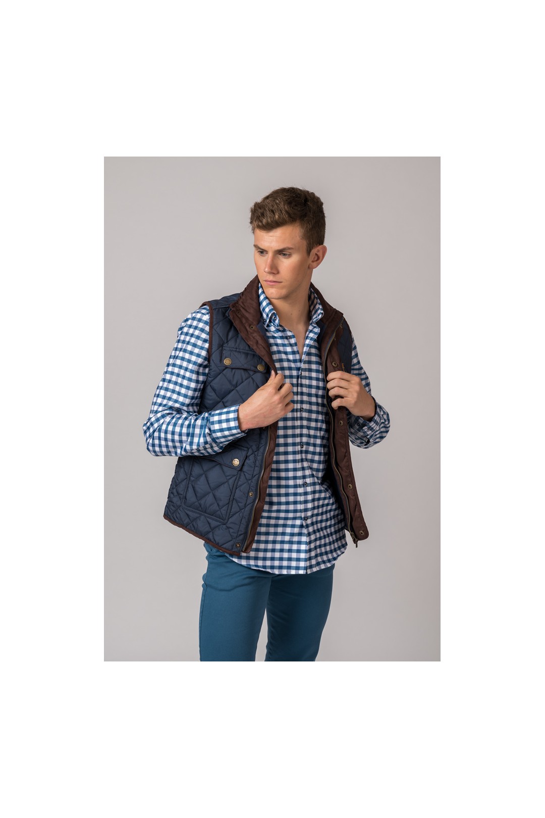 CHALECO HOMBRE OPORTO AZUL MARINO