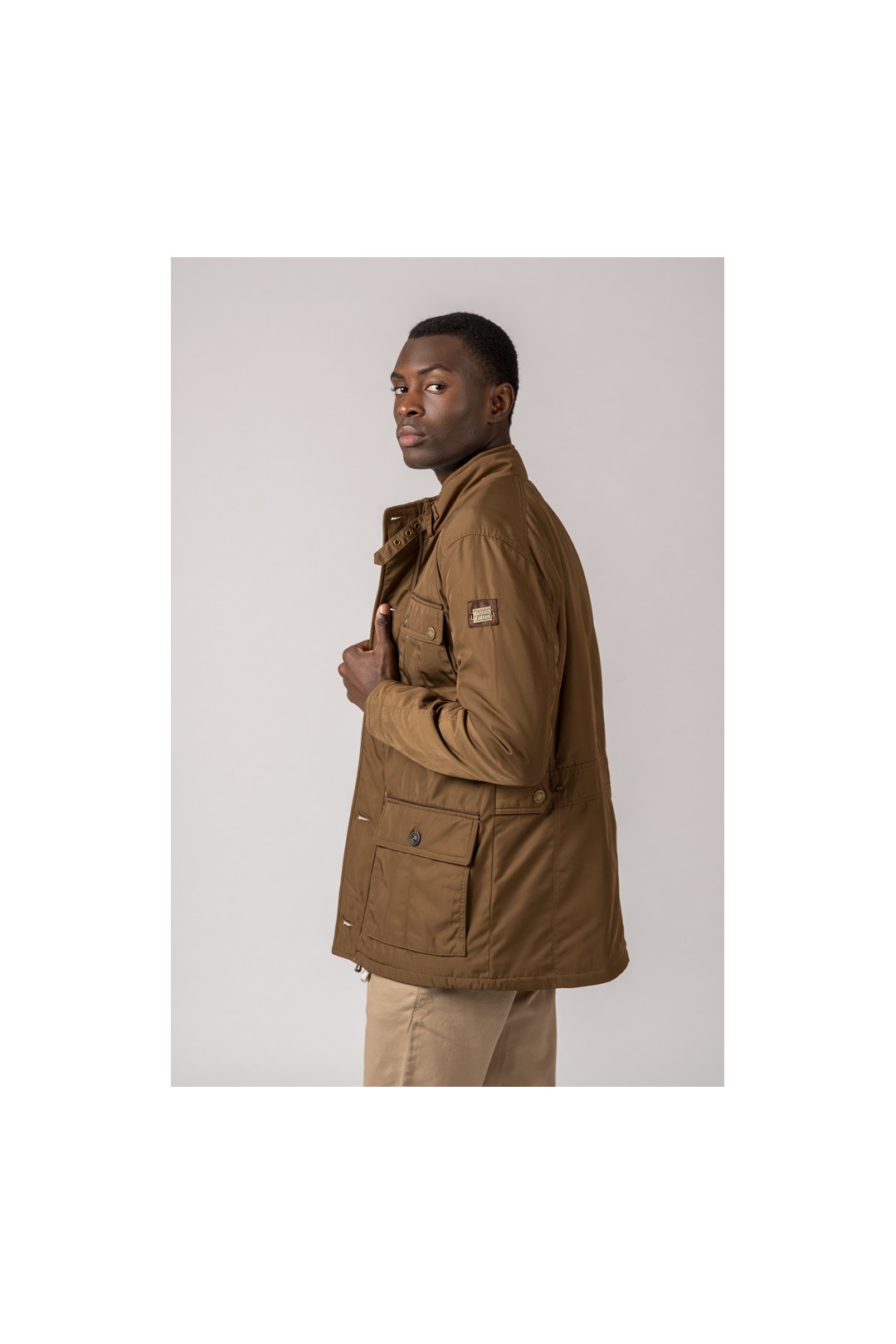 PARKA 4 BOLSILLOS WEST CAMEL