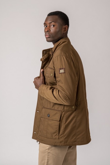 PARKA 4 BOLSILLOS WEST CAMEL