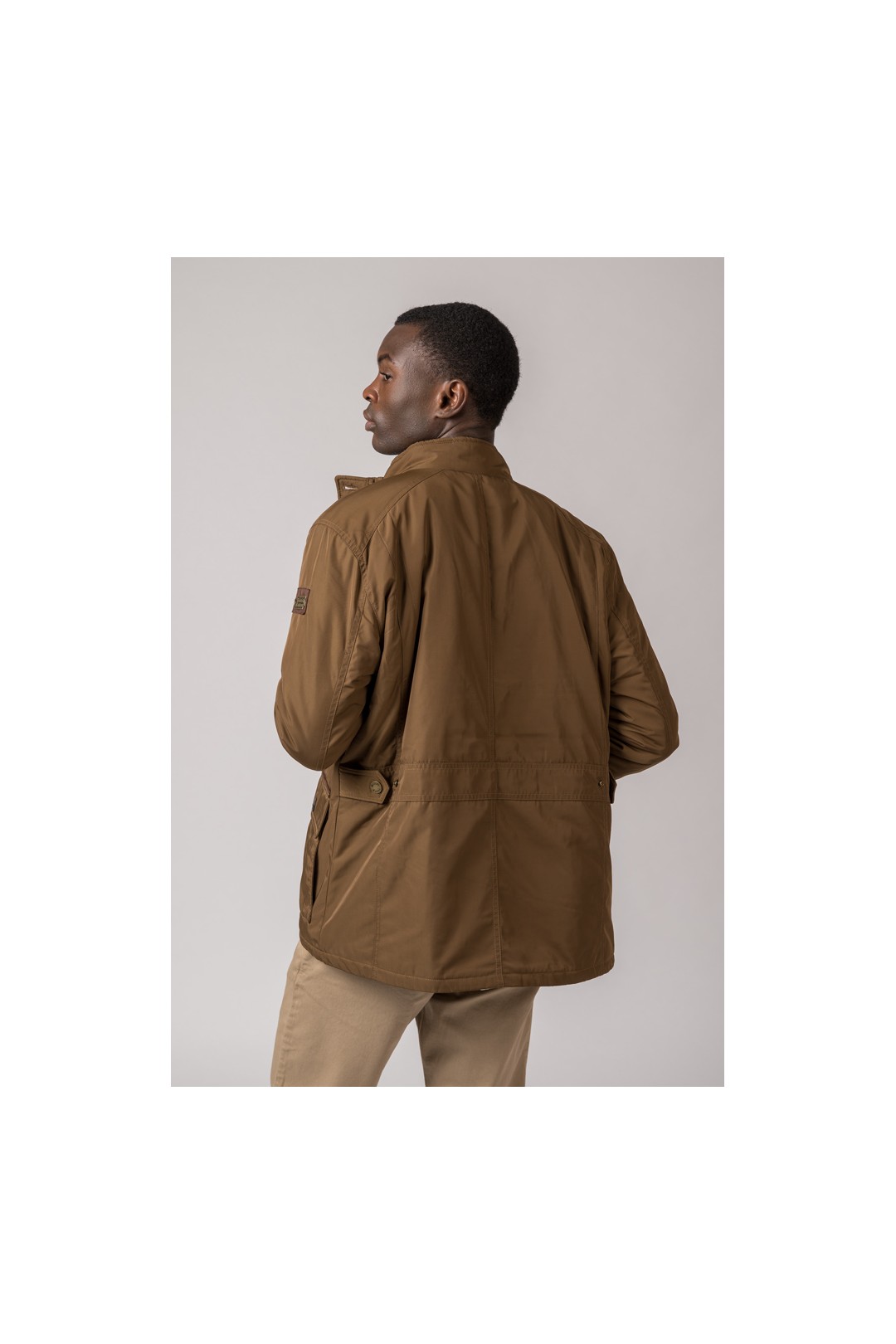 PARKA 4 BOLSILLOS WEST CAMEL