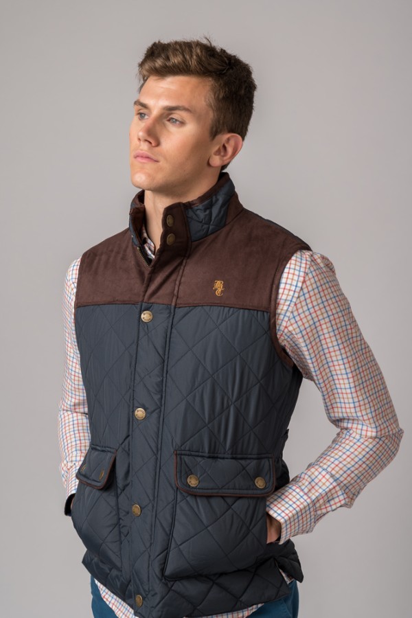 GILET COIMBRA HUSKY BLEU MARINE