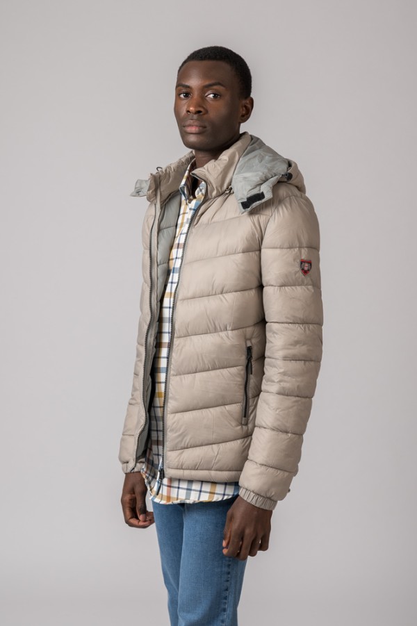 CAZADORA HOMBRE OSLO BEIGE 2