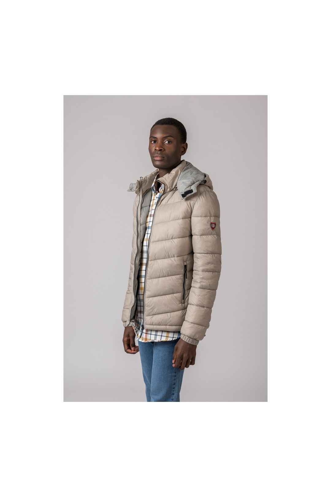 CAZADORA HOMBRE OSLO BEIGE