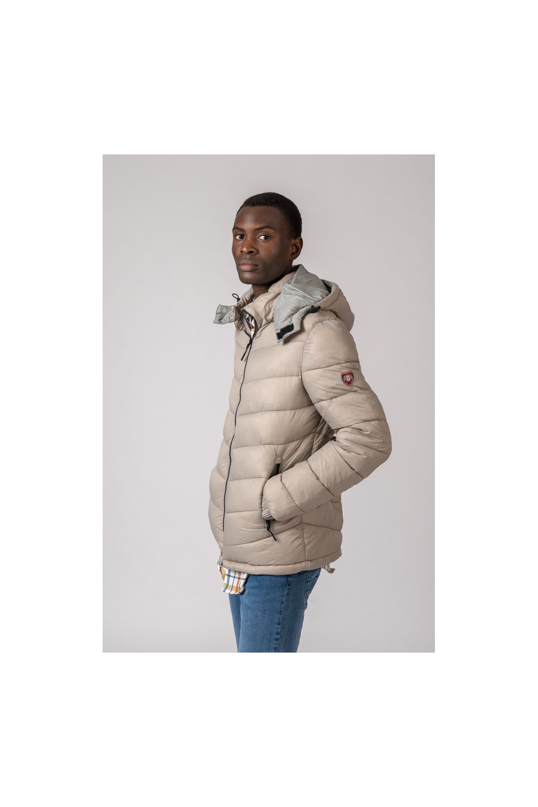CAZADORA HOMBRE OSLO BEIGE