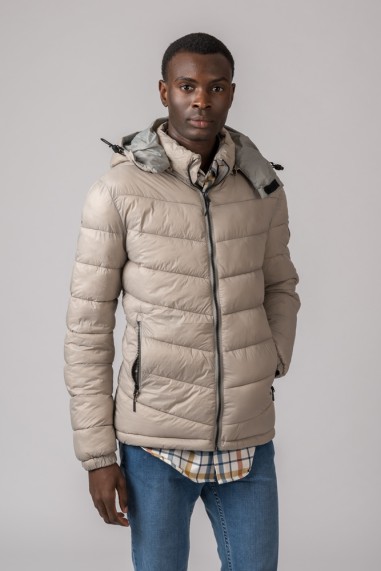 CAZADORA HOMBRE OSLO BEIGE