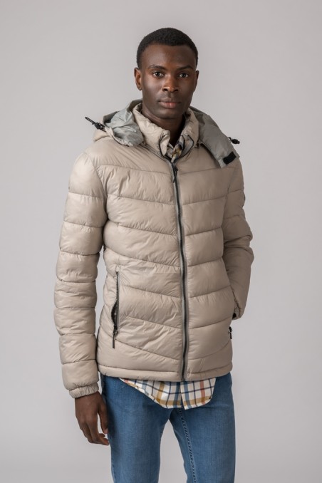 CAZADORA HOMBRE OSLO BEIGE