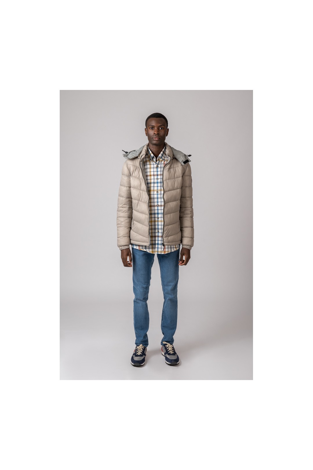 CAZADORA HOMBRE OSLO BEIGE