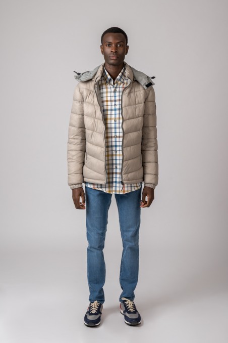 CAZADORA HOMBRE OSLO BEIGE