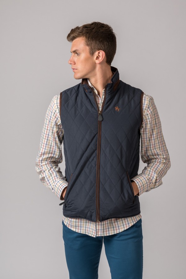 CHALECO HOMBRE CRO BRITISH AZUL MARINO 2