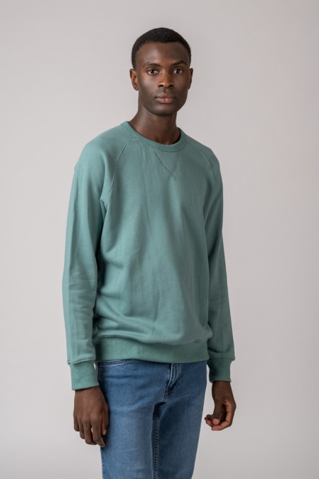 SUDADERA BORDADO BC VERDE PETROL