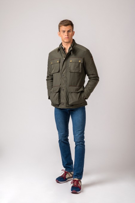 PARKA 4 BOLSILLOS WEST VERDE