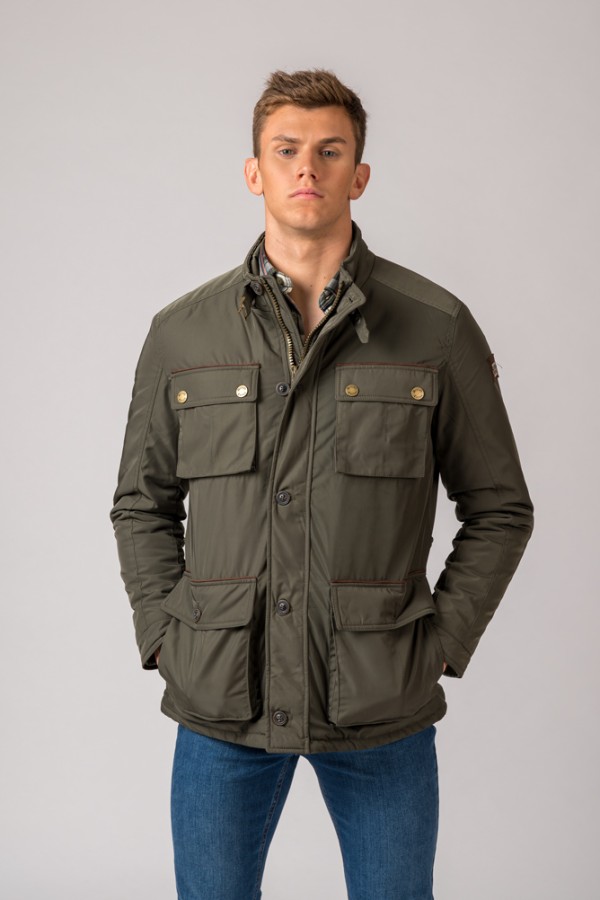 PARKA 4 BOLSILLOS WEST VERDE 2