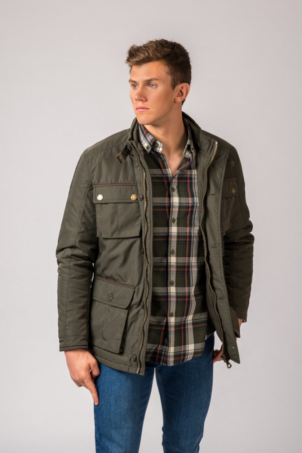 PARKA 4 BOLSILLOS WEST VERDE
