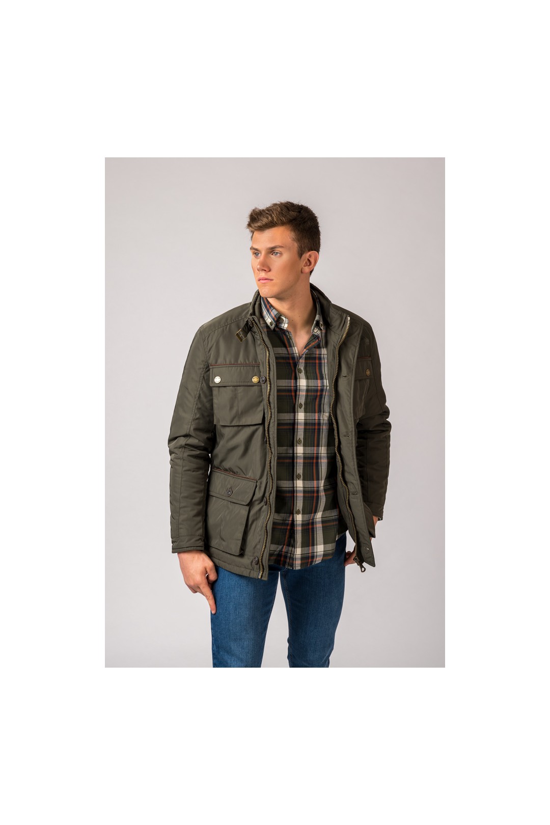 PARKA 4 BOLSILLOS WEST VERDE