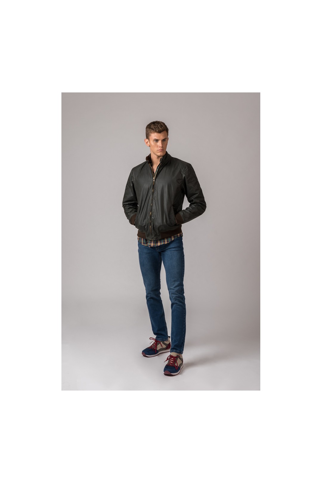 Cazadora de Hombre Harrington