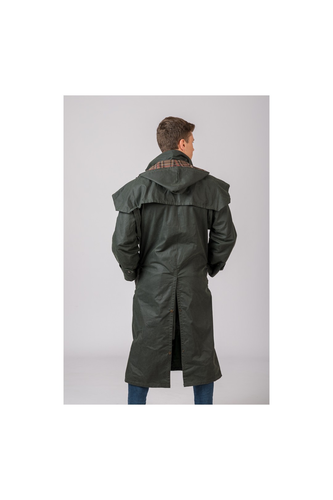 NOUVEAU MANTEAU LONG OUTBACK VERT
