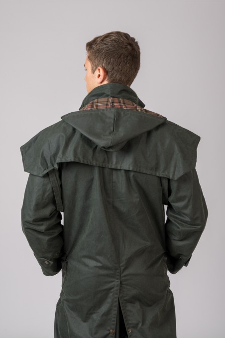 NOUVEAU MANTEAU LONG OUTBACK VERT