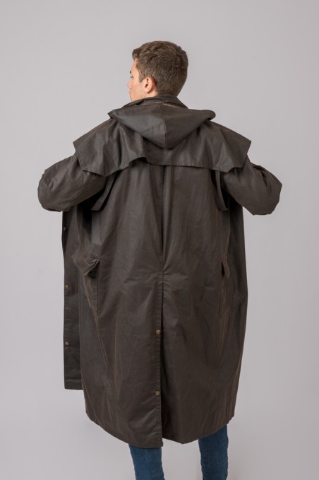 NOUVEAU MANTEAU LONG OUTBACK MARRON