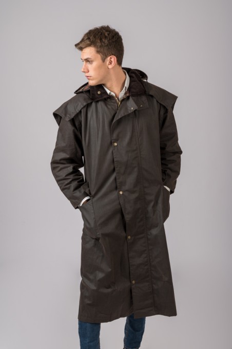 NOUVEAU MANTEAU LONG OUTBACK MARRON