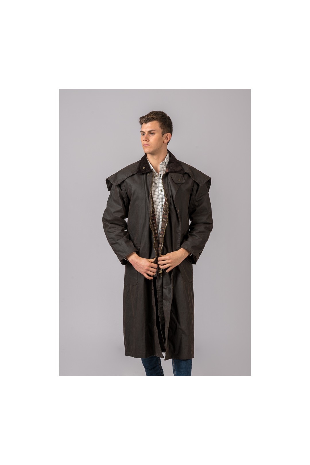 NOUVEAU MANTEAU LONG OUTBACK MARRON