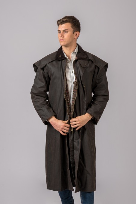 NOUVEAU MANTEAU LONG OUTBACK MARRON