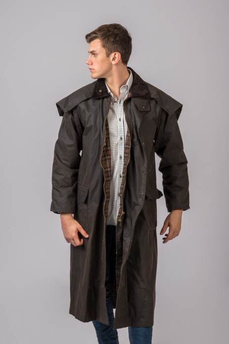 NOUVEAU MANTEAU LONG OUTBACK MARRON