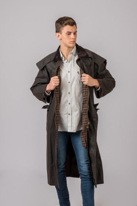NOUVEAU MANTEAU LONG OUTBACK MARRON