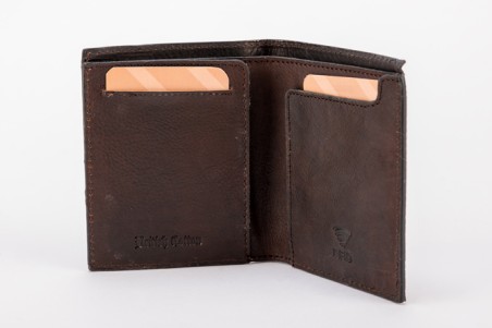 CARTERA TARJETERO DE CABALLERO EN PIEL MODELO BRITISH