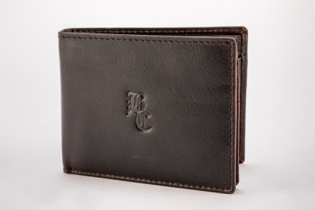 CARTERA TARJETERO MONEDERO DE CABALLERO EN PIEL MODELO BRITISH