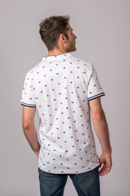 POLO FANTASÍA BLANCO COMETAS
