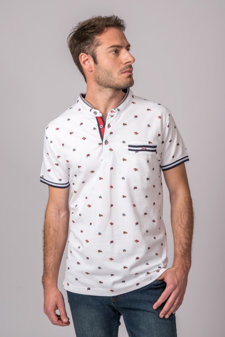 POLO FANTASÍA BLANCO COMETAS