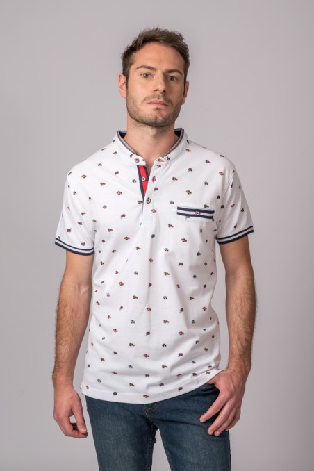 POLO FANTASÍA BLANCO COMETAS