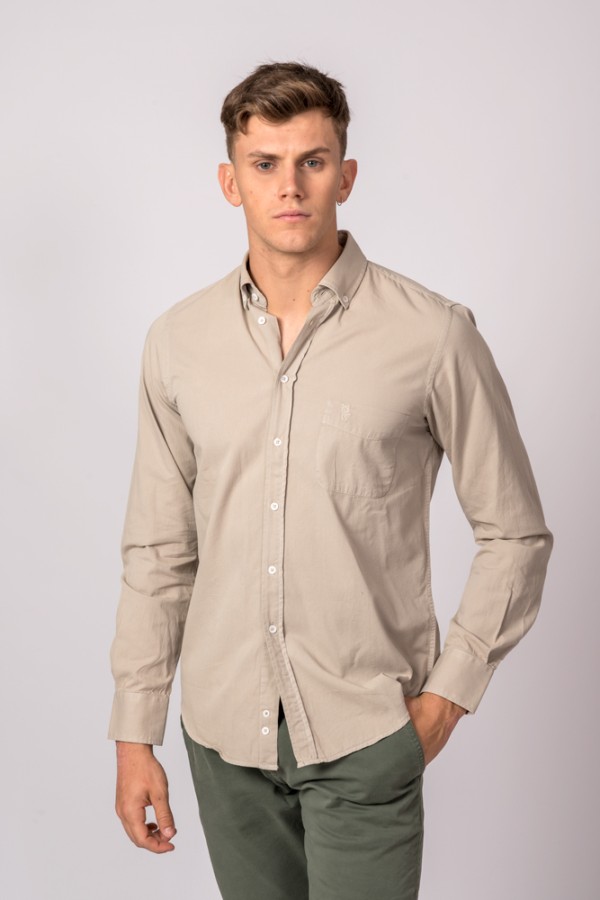 CAMISA SARGA CAMEL