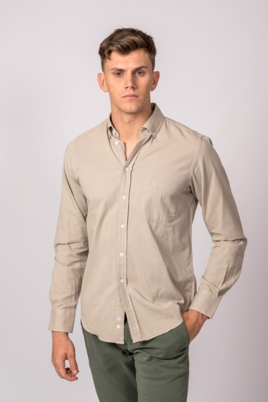 CAMISA SARGA CAMEL